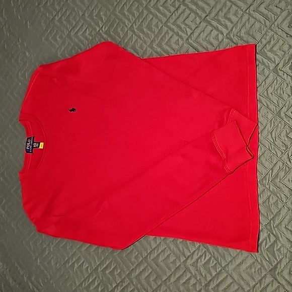 Boys Polo by Ralph Lauren Waffle-Knit Cotton Long-Sleeve Tee - Picture 1 of 3